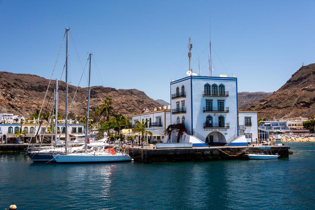 Apartamentos Las Palmeras Puerto De Mogan Zewnętrze zdjęcie