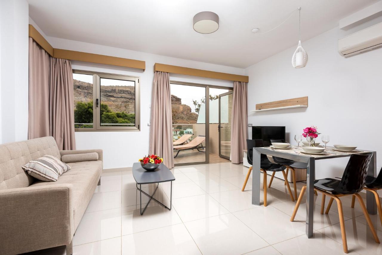 Apartamentos Las Palmeras Puerto De Mogan Zewnętrze zdjęcie