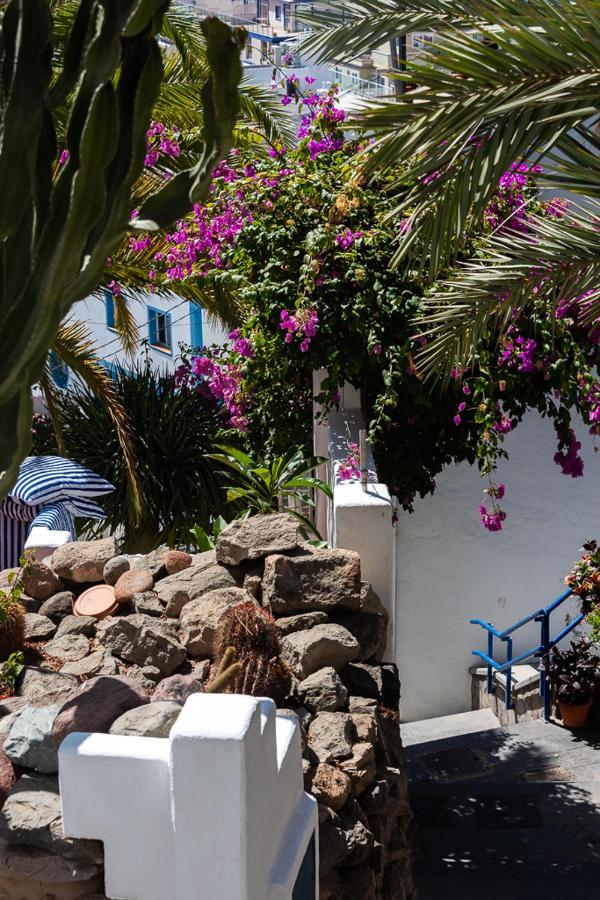 Apartamentos Las Palmeras Puerto De Mogan Zewnętrze zdjęcie